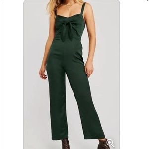 A&F NWT Emerald Green Jumpsuit